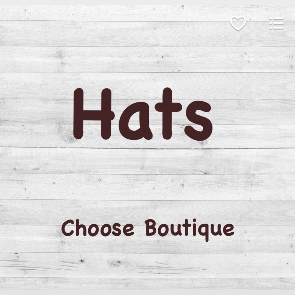 Hats! hats! And more hats!
